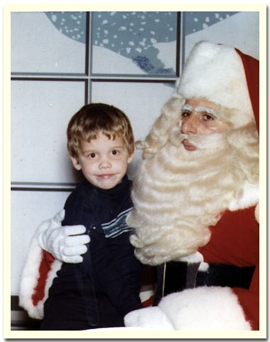 boy with santa